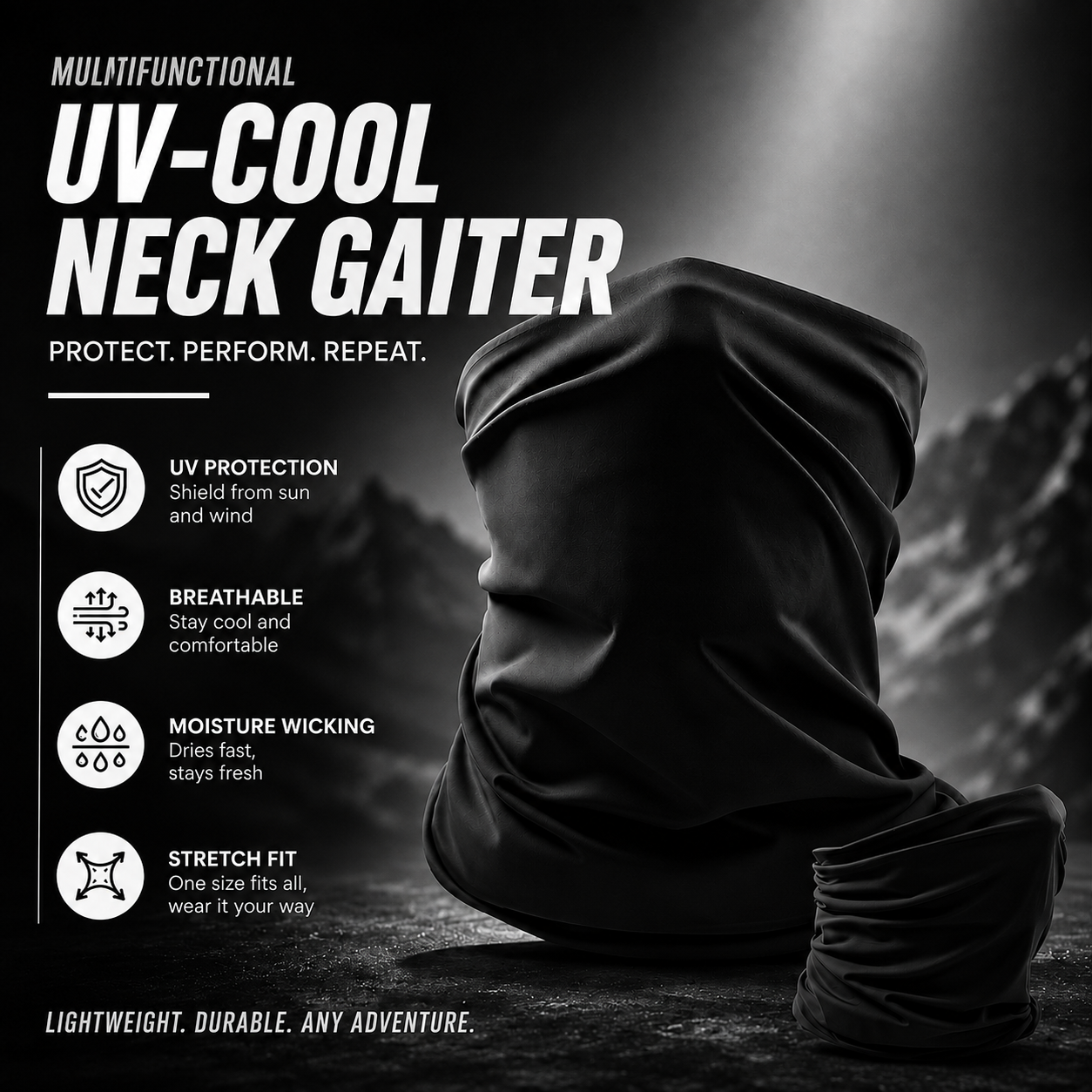 UV-Cool Sports Neck Gaiter