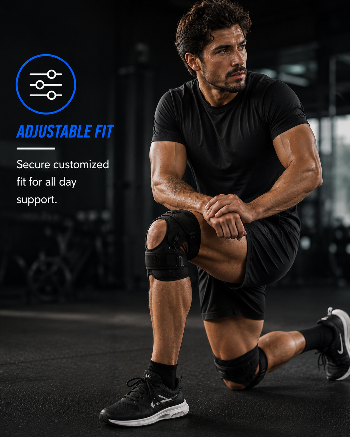 Performance Knee Brace with Patella Cover