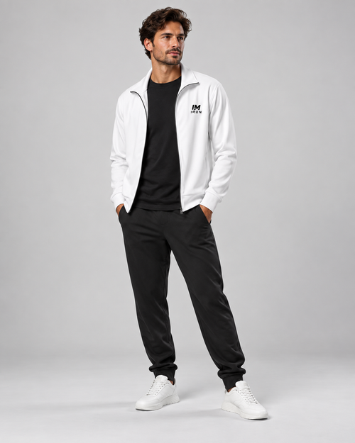 IM Performance Track Jacket – White